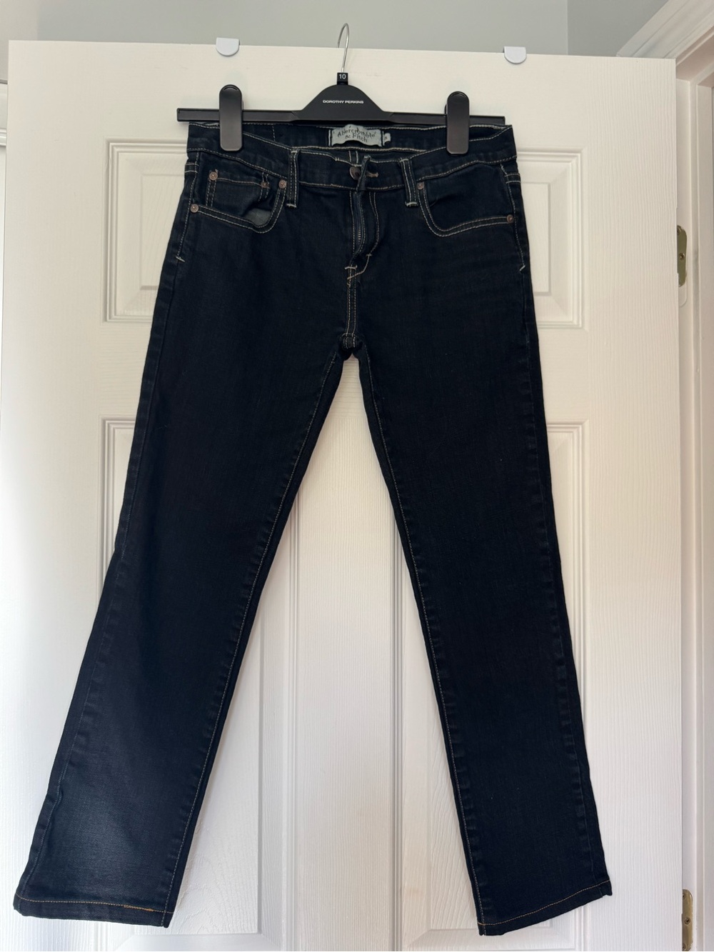 Abercrombie & Fitch Straight-Leg Women's Jeans